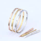 CAB56 Brand bangle LOVE screw bracelet with screwdriver classic bangle    Jewelry