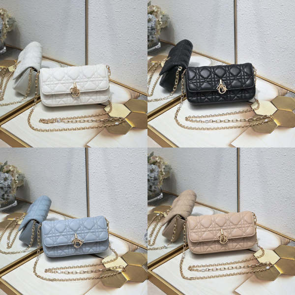 GDP05 leather bag High Quality with box 18.5x10x4cm