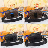 GLP066  High quality leather bag men bag  22 x 18 x 8CM