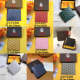 LGP07  Card bag 12-10-1.5cm  Leather Wallet
