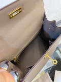 MHP1 Classic leather handbag with box 19CM 25CM No Box 28CM