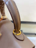 MHP1 Classic leather handbag with box 19CM 25CM No Box 28CM