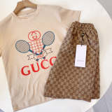 TGUC2 Boys Baby T-shirt shorts Suit Children's Clothing Kids Summer Clothing