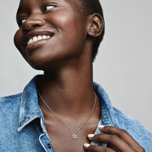 PDN13 S925 Sterling Silver High Quality Necklace 45CM