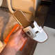 OHS0 Couples slipper Leather Shoes 35-42 with box