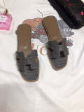 OHS02 Couples slipper Leather Shoes 35-42 with box