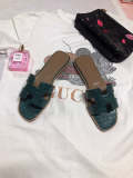 OHS02 Couples slipper Leather Shoes 35-42 with box