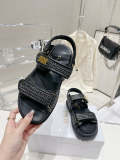 BDS0 Women slipper Leather Shoes 35-41 with box