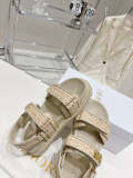 BDS0 Women slipper Leather Shoes 35-41 with box