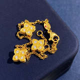 VAB40 Bracelet 18K plating gold Jewelry about 16cm+1cm+1cm