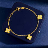 VAB40 Bracelet 18K plating gold Jewelry about 16cm+1cm+1cm
