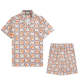 GUC1 New Fashion Summer Suit Short Sleeve Shirt Shorts