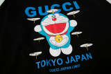 GCC163 Cute Doraemon Round Neck Sweatshirt for Men and Women