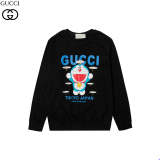 GCC163 Cute Doraemon Round Neck Sweatshirt for Men and Women