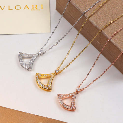 BVN21  Full of rhinestone drop pendant diamond necklace, stylish, simple and versatile clavicle