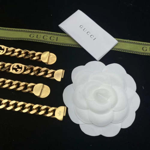 GGB80 Classic fashion Bronze bracelet necklace set jewelry gift  Jewelry