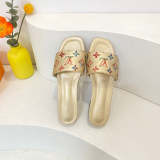 MLS01 Women Slippers 36-42 Shoes with all packaging