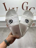 YGS06 Women and Man Leather Slippers 36-45 Shoes with Box