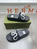 YGS05 Women and Man Leather Slippers 35-45 Shoes with Box