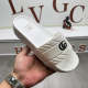 YGS06 Women and Man Leather Slippers 36-45 Shoes with Box