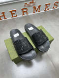 YGS07 Women and Man Leather Slippers 36-45 Shoes with Box