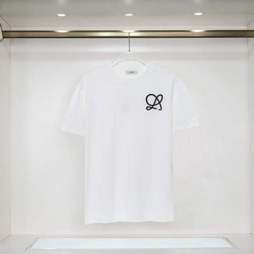 LOC2  Men's and women's summer short-sleeved T-shirt clothing