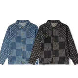 LVC001  New denim jacket+pants
