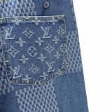 LVC001  New denim jacket+pants