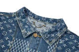 LVC001  New denim jacket+pants