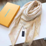 LSC3 Silk cotton 140-140CM scarf Can choose With box