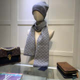 JLT2 Wool Cashmere knitting 55-58CM Hat and Scaft Can choose Box