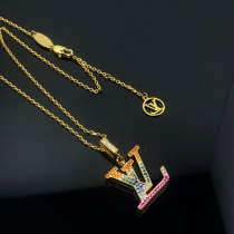 LVN016 New Women's Fashion Gold Plated Necklace Jewelry LVN016 New Women's Fashion Gold Plated Necklace Jewelry