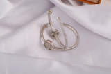 LVE38 Fashion Classic Half Round Earrings Women's Jewelry
