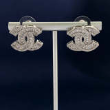 CHE188 Classic CC Diamond Earrings High Quality Jewelry