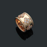 VAR14  VAC classic kaleidoscope 18K gold plating  rings jewelry