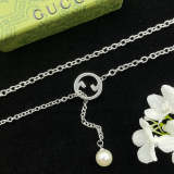 GN35  Necklace 316L steel plating gold Jewelry