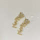 YSE9 New fashion full of diamond love stud earrings   Jewelry