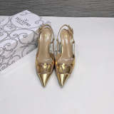 MVS1 Leather Women 7CM Heel shoes 35-42 With box
