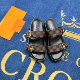 MJLS08 Women slipper Leather Shoes 35-42 with box