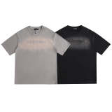 BAC88 High quality new men's and women's letter short sleeved T-shirt