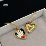 DIE24  Features cute love stud earrings   Jewelry