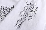 BAC90 High quality new men's and women's letter short sleeved T-shirt