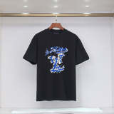 LVC148  New men's and women's letter summer short sleeved T-shirt