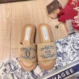 MCS04 Leather slippers shoes 35-40 With box
