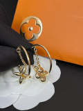 A940  Square flower earring   Jewelry