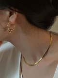 A940  Square flower earring   Jewelry