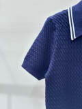 MIC3  Summer new embroidered knitted short sleeve  clothes