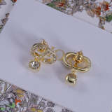 DIE36 Woman fashion alloy earrings    jewelry