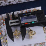 DIE36 Woman fashion alloy earrings    jewelry