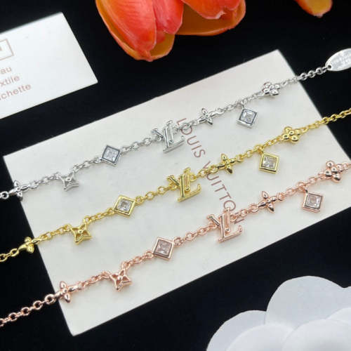 LVB160  316L steel gold plated bracelet  jewelry